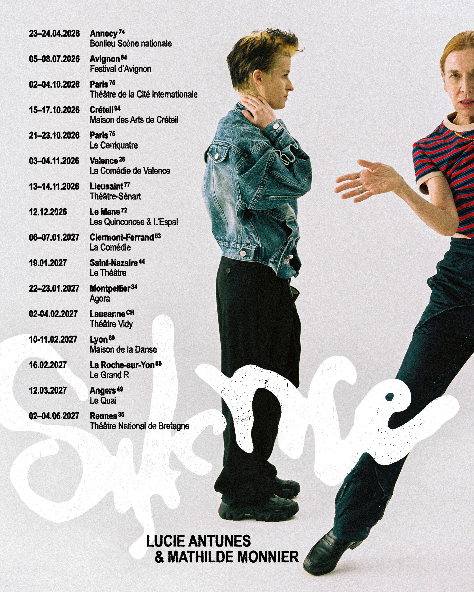 On tour